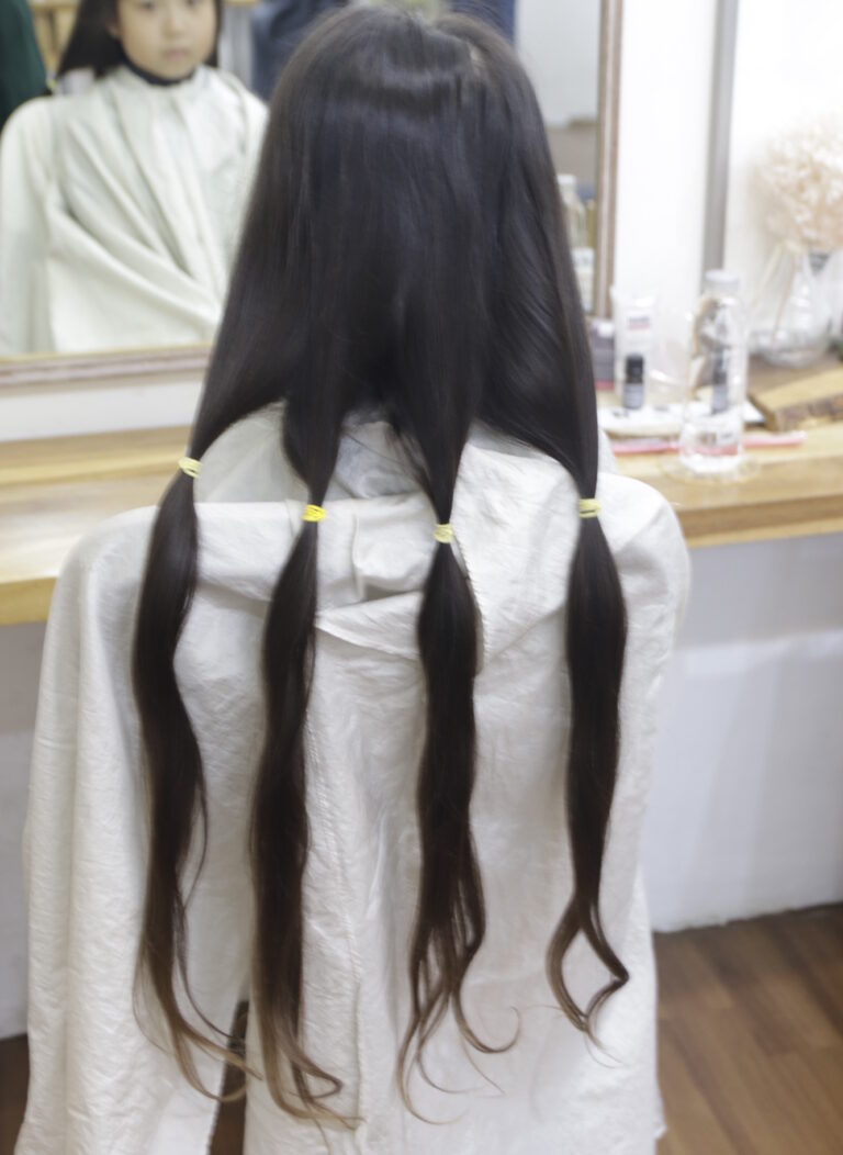 小学生ヘアドネーション＊お手入れに手間がかからないボブのご